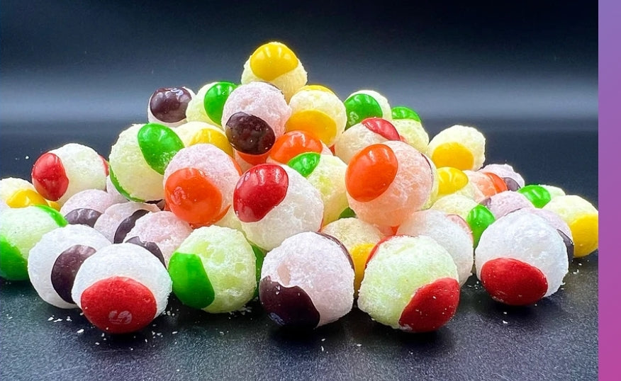 Freeze dried Skittles